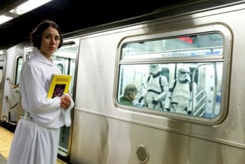 Star Wars in der U-Bahn?!