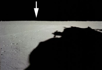 Unidentifizierbares Objekt bei Apollo 11 Landung