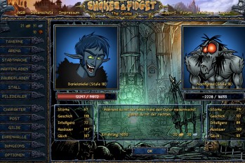 Kostenloses Comic MMORPG Shakes und Fidget