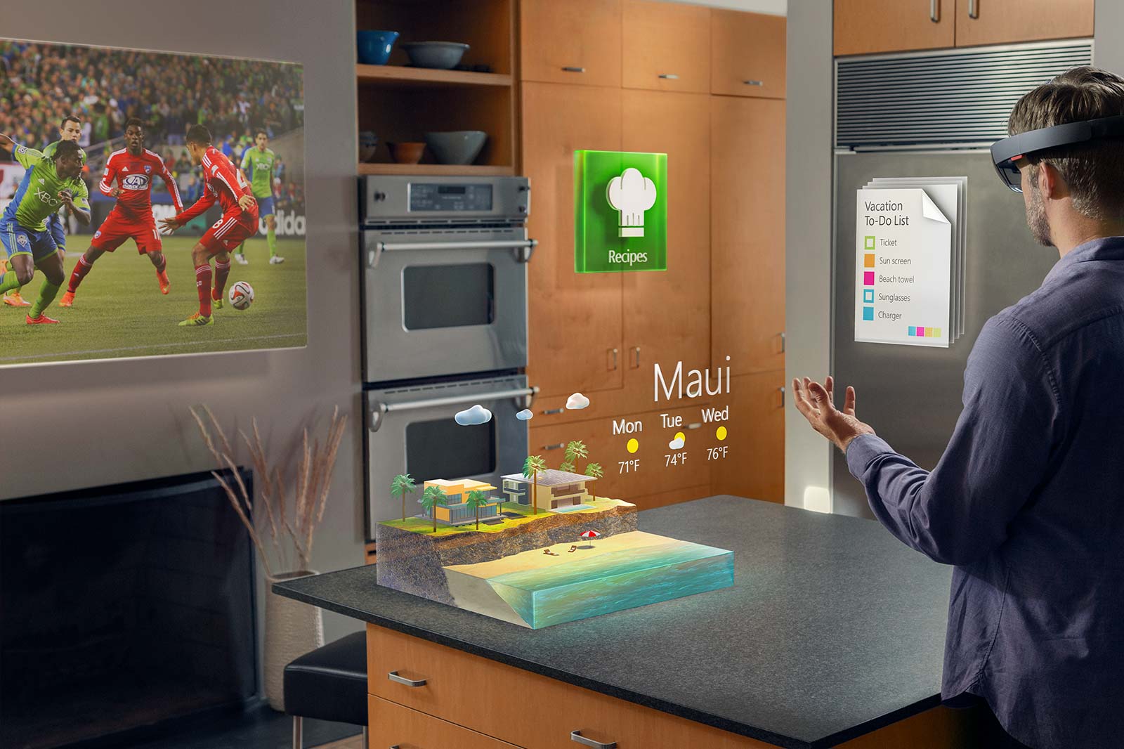 HoloLens – Microsoft stellt Hologramm-Brille vor