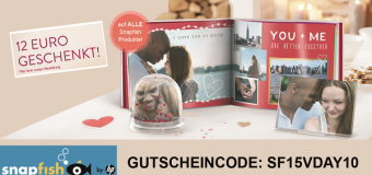 Valentinstags-Geschenktipp + Rabatt Gutschein von Snapfish