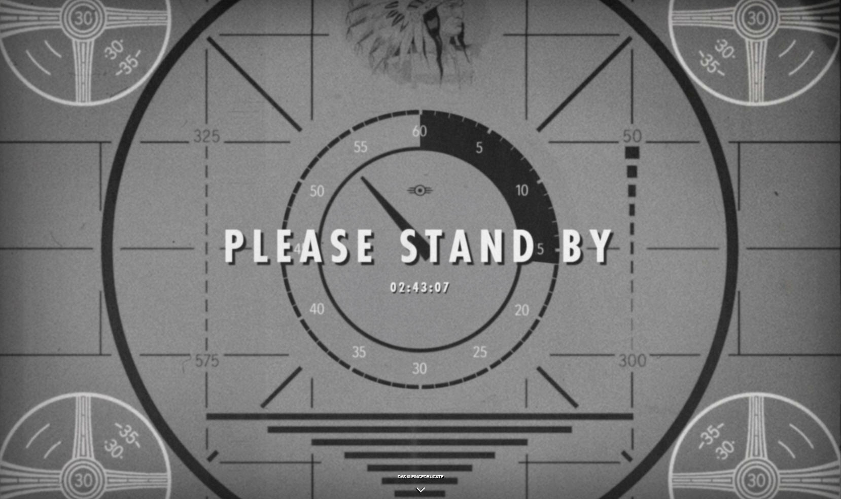 Fallout 4 – Teaser-Seite mit Countdown